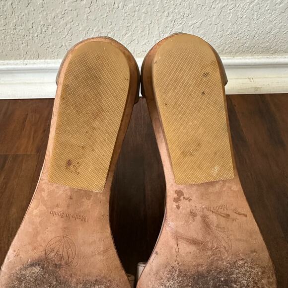 COCLICO Ollie Sandals Taupe Nubuck Leather Ankle Strap - Picture 13 of 14